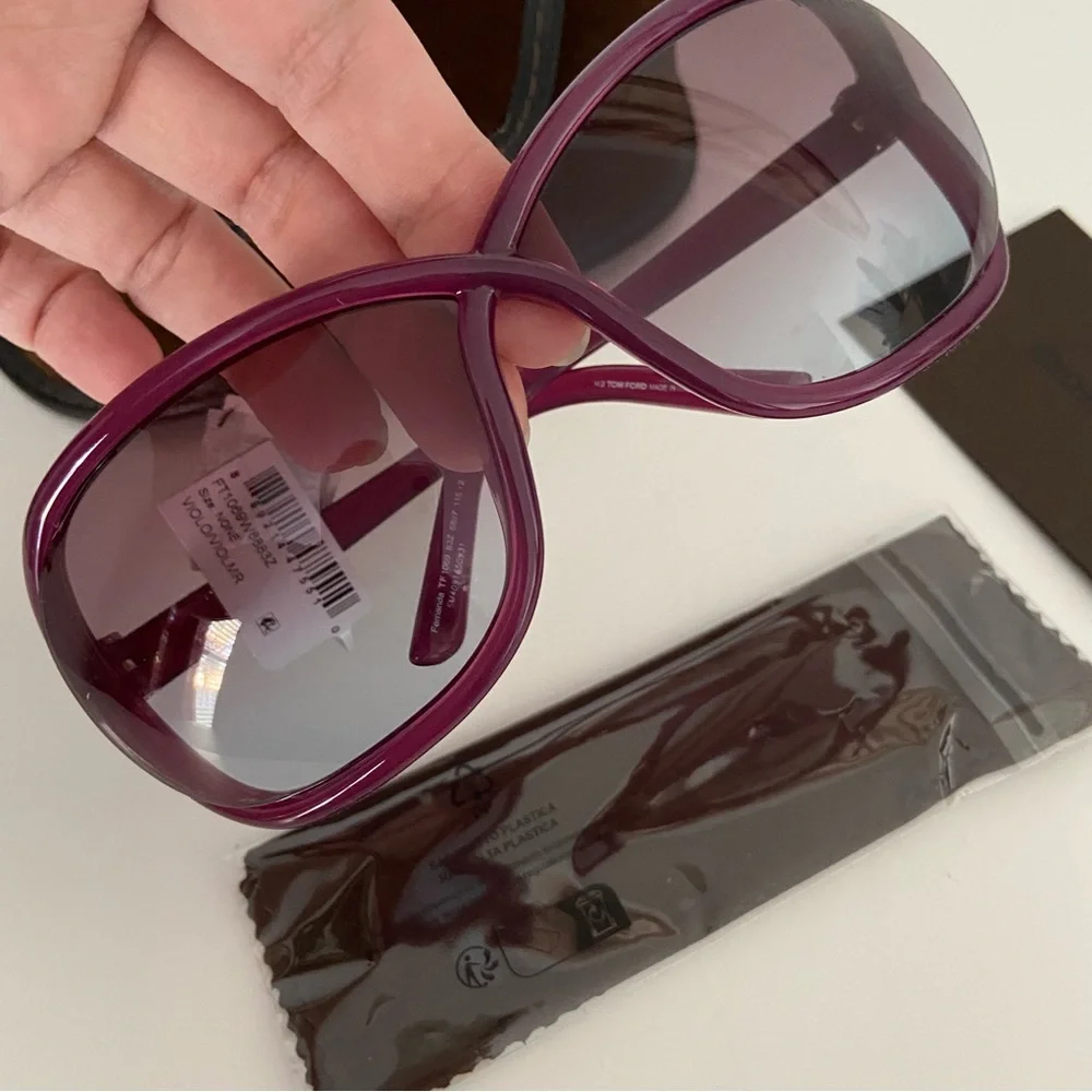 New! Authentic! Tom Ford Fernanda Women's Oversized Sunglasses
